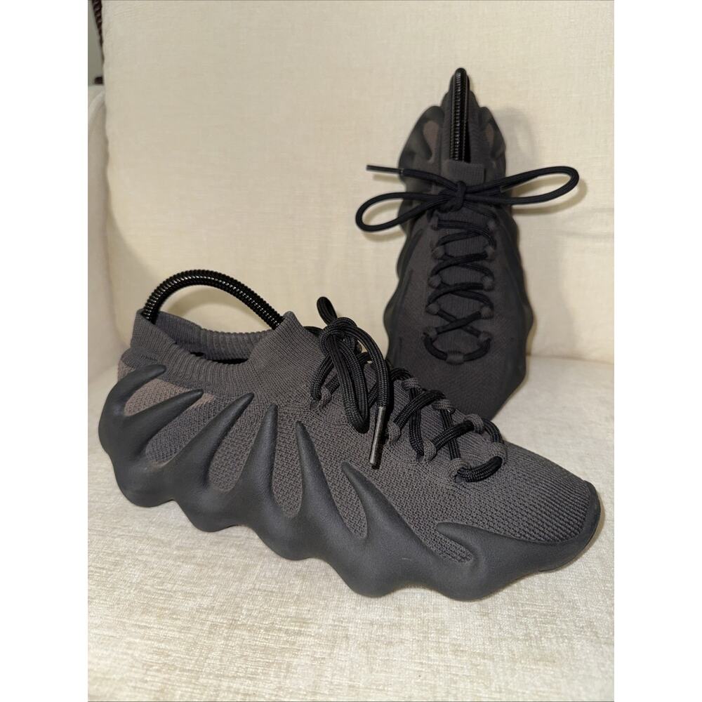 adidas Men's Athletic Sneakers in Black and Dark Gray